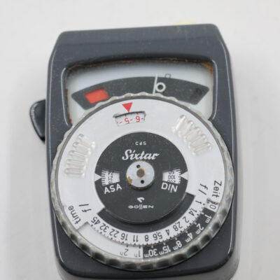 Gossen Sixtar lichtmeter - ca 1970