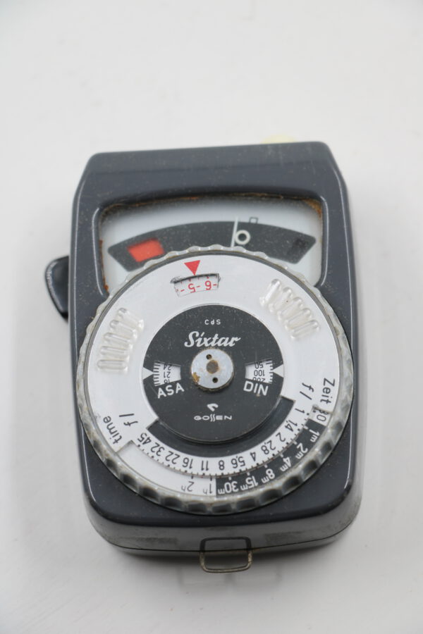 Gossen Sixtar lichtmeter - ca 1970