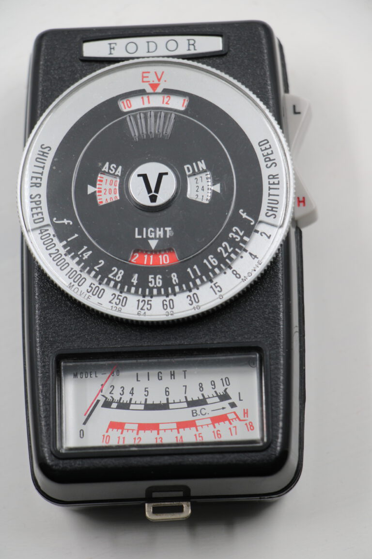 Fodor lichtmeter Model 80 – 1970