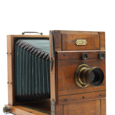 Houten reiscamera Ivens & Co - 1897-1904